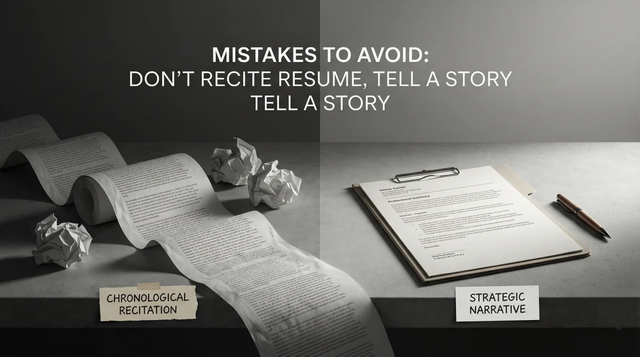 Experienced Interview Mistakes To Avoid