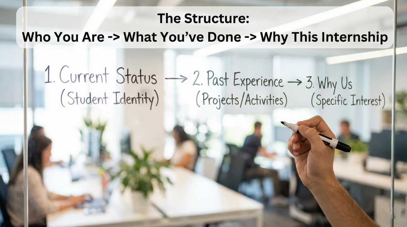 Internship Introduction Structure Steps