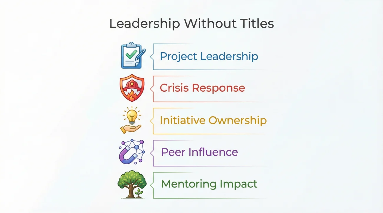 Leadership Examples Without Formal Management Title