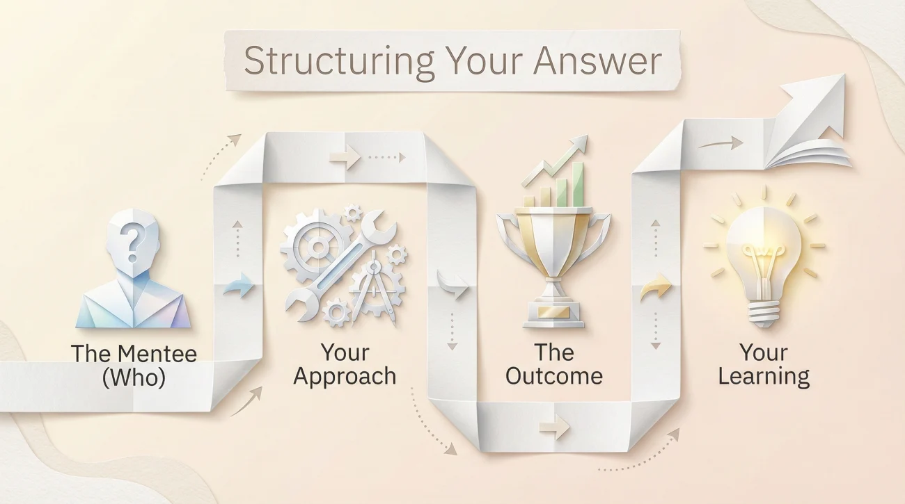Steps To Structure Mentoring Interview Answer