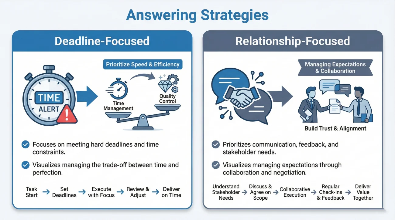 Two Strategies For Answering Perfectionism Weakness