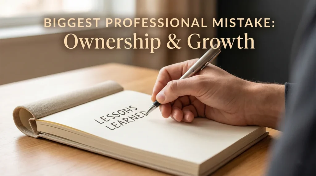 Biggest Professional Mistake