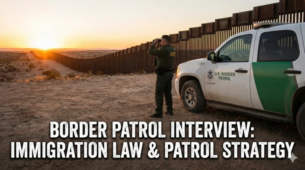 Border Patrol Agent Interview Questions