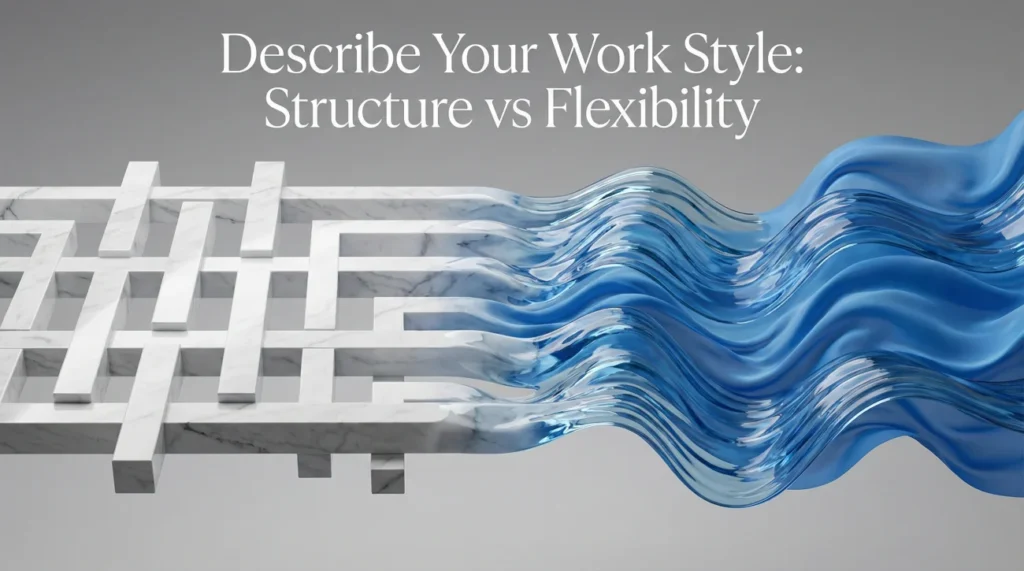 Describe Your Work Style