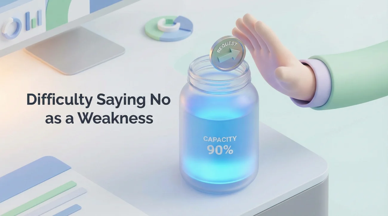 Difficulty Saying No As A Weakness
