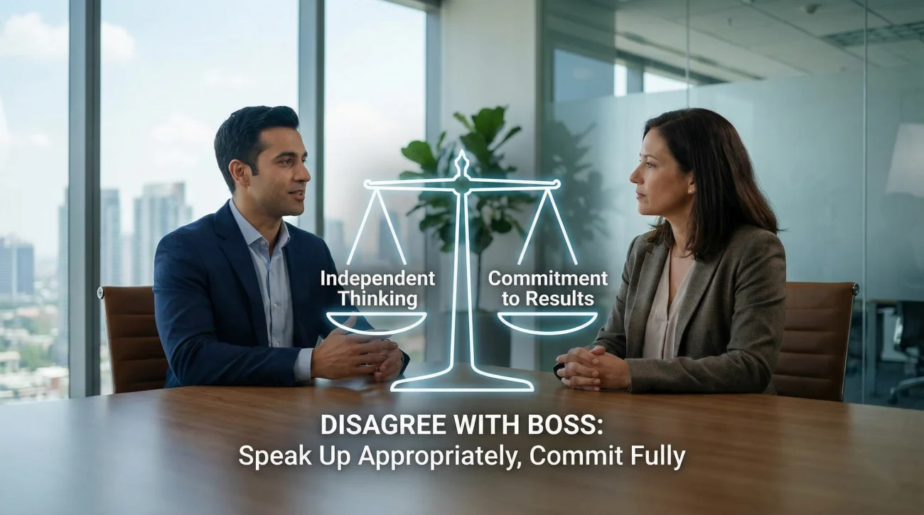 Disagreement With Boss