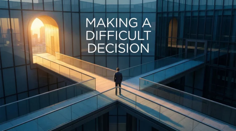 Making a Difficult Decision Interview Question (Strategy & Logic)