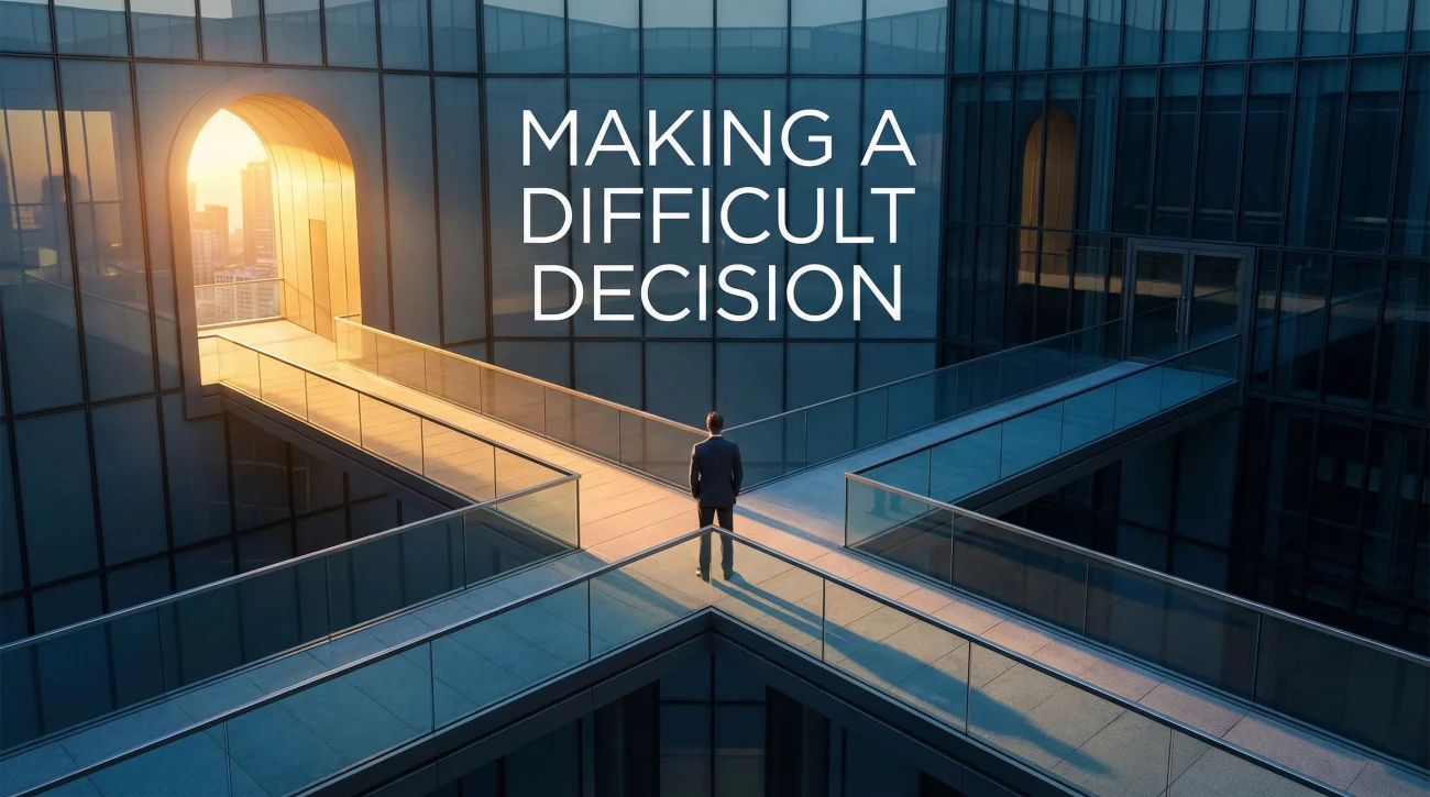 Making A Difficult Decision