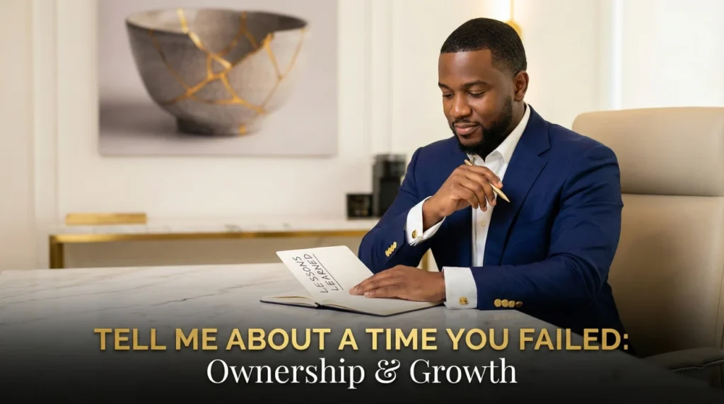 Tell Me About A Time You Failed