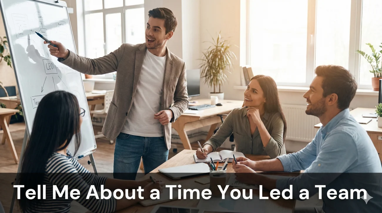Tell Me About A Time You Led A Team