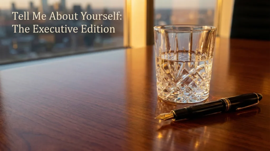 Tell Me About Yourself For Executives