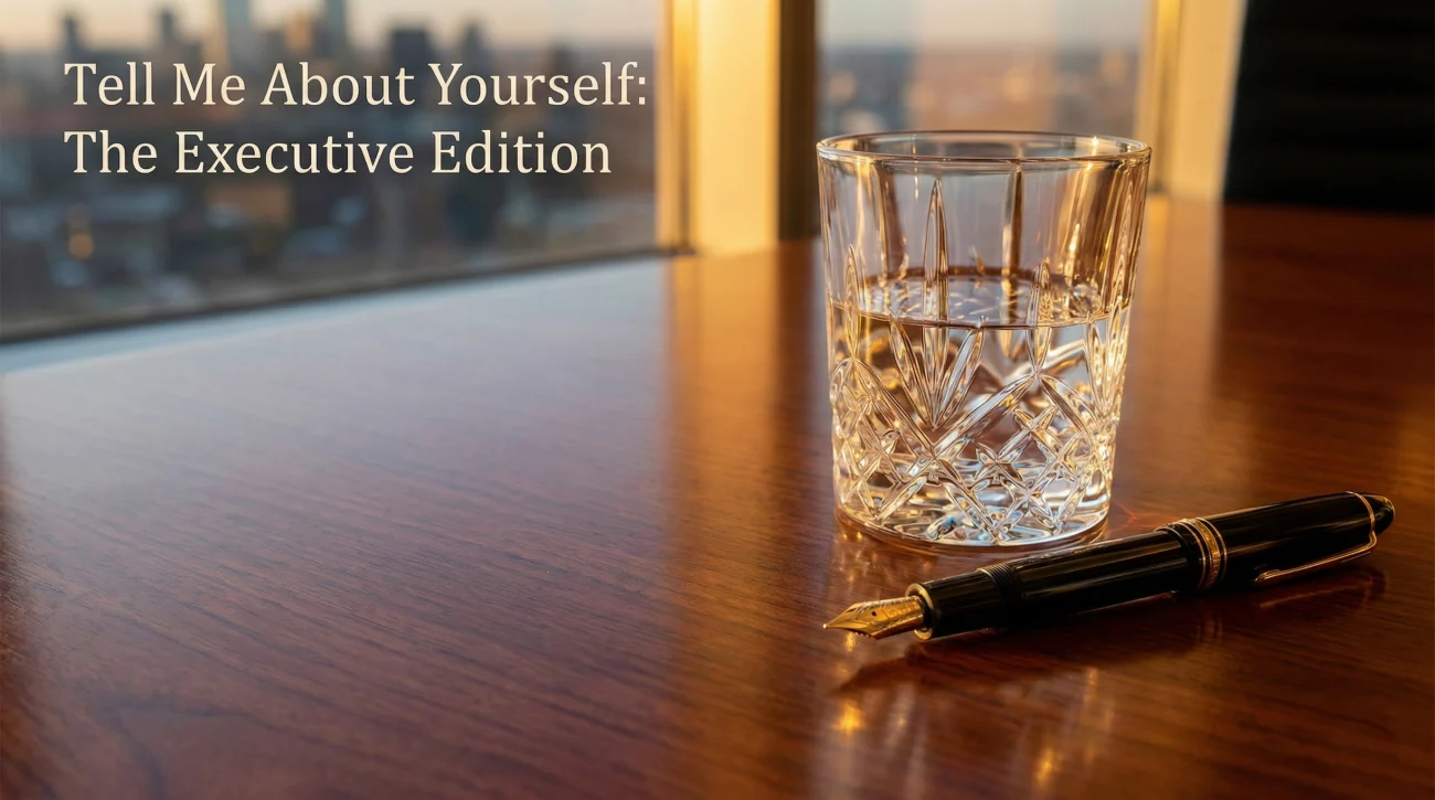 Tell Me About Yourself For Executives