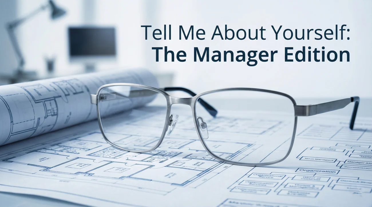 Tell Me About Yourself For Managers