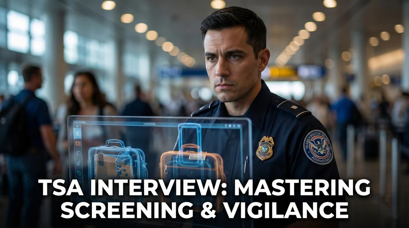 Tsa Officer Interview Questions
