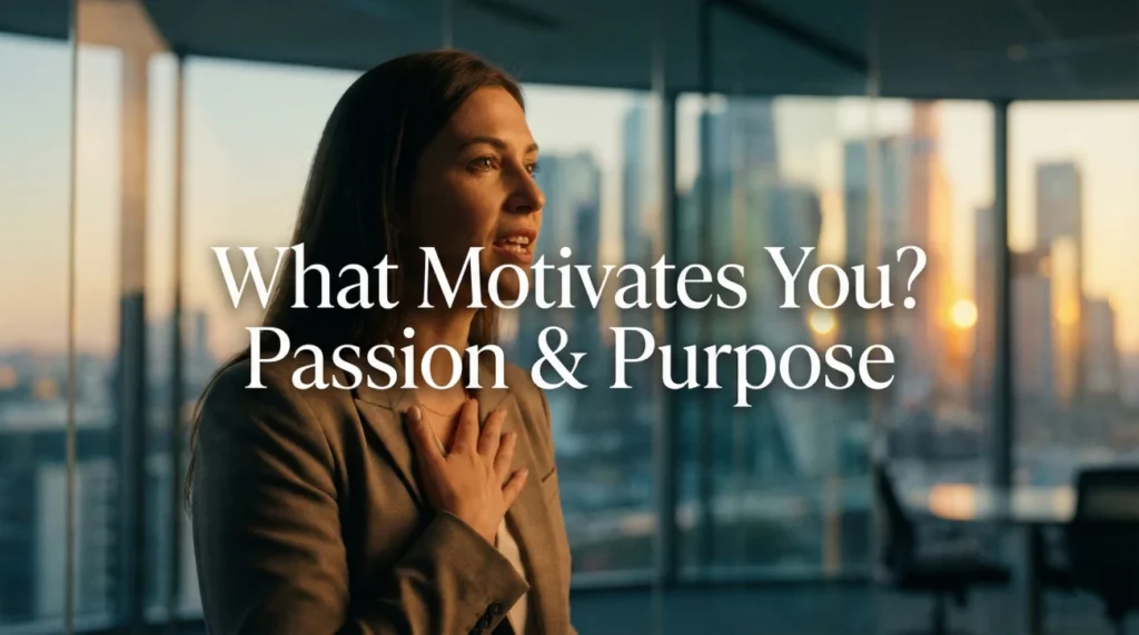 What Motivates You