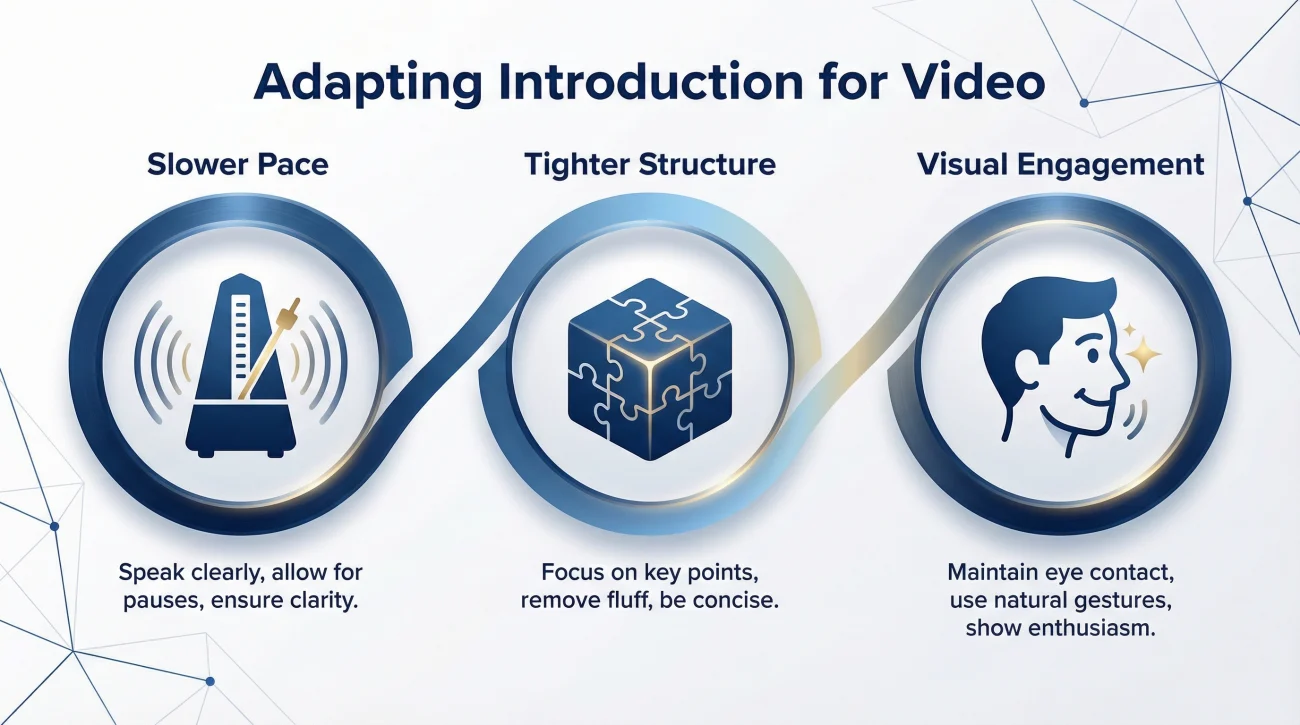 Adapting Introduction For Video Medium