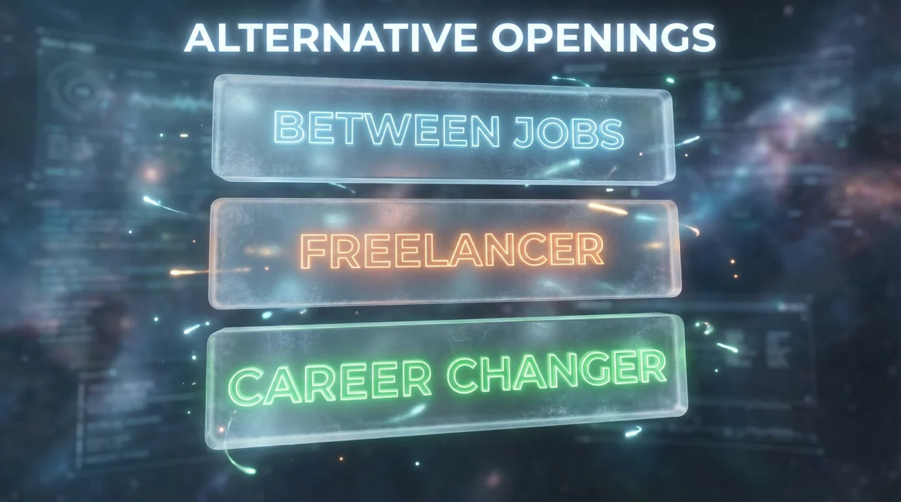 Alternative Interview Opening Lines Strategies