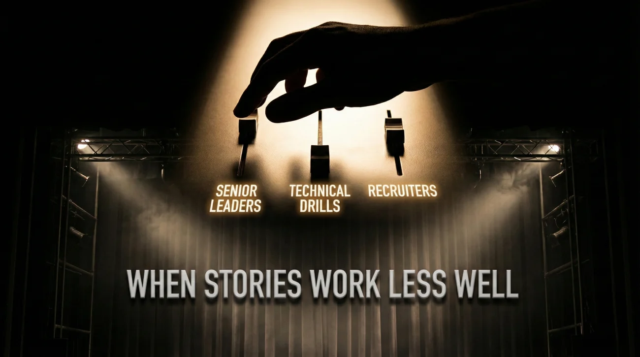 Contexts Where Storytelling Is Less Effective