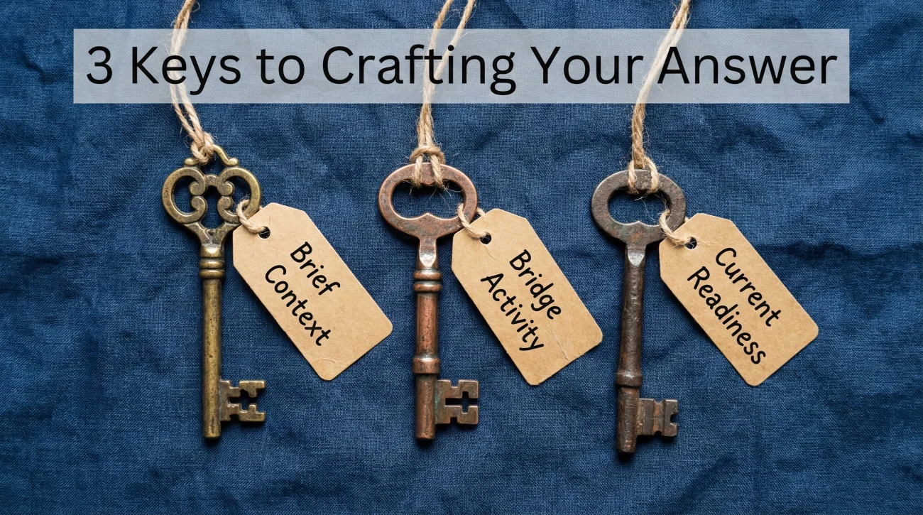 Crafting Answer Career Break 3 Beats