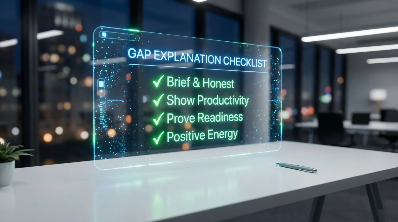 Employment Gap Explanation Checklist
