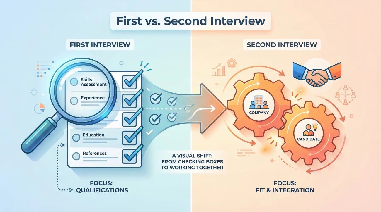 First Versus Second Interview Dynamics
