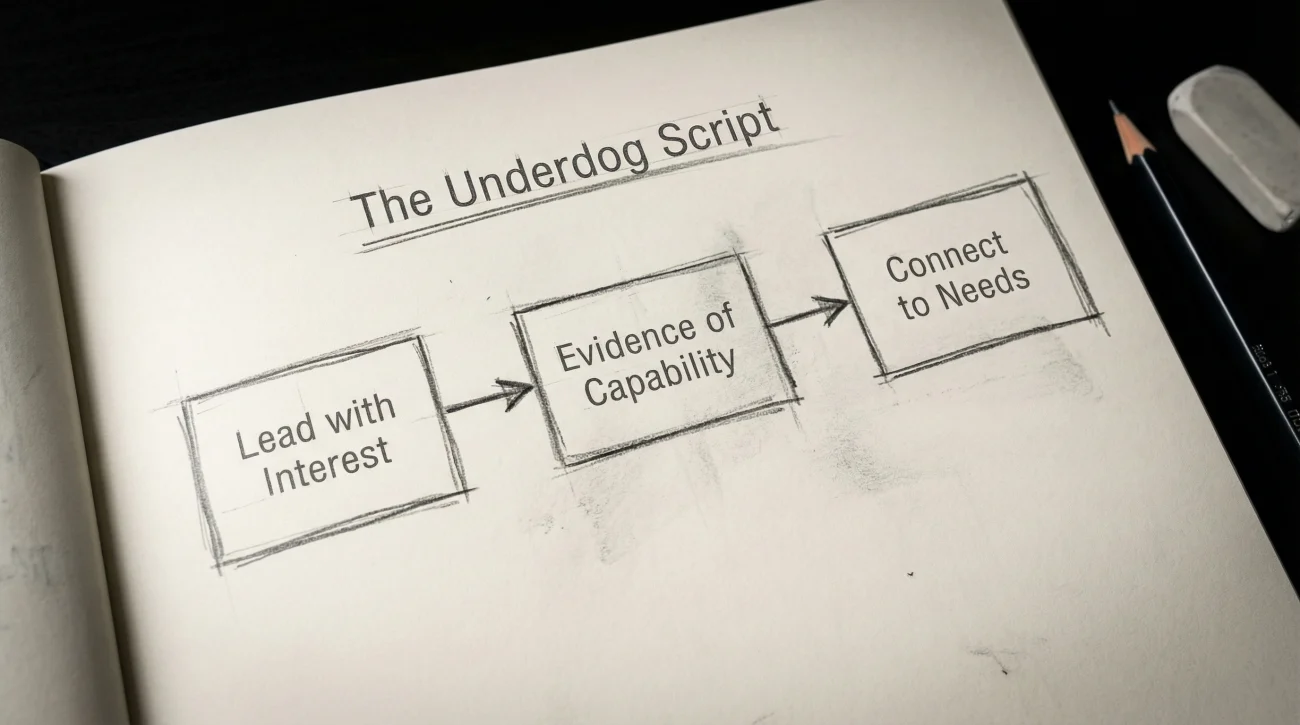 Underdog Interview Script Structure Steps