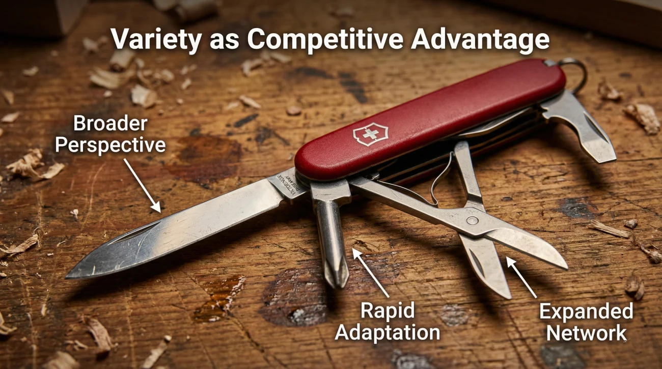 Variety As Competitive Advantage Benefits