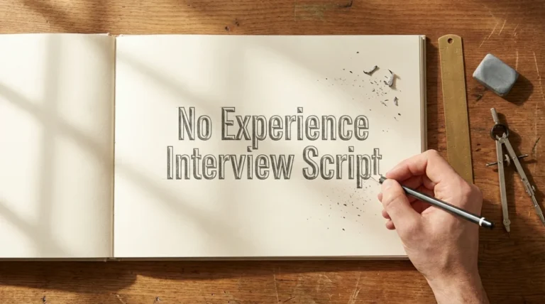 No Experience Interview Script (The Underdog Template)