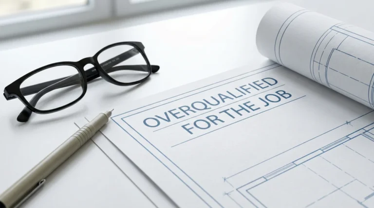 Overqualified for the Job (Addressing the Concern)
