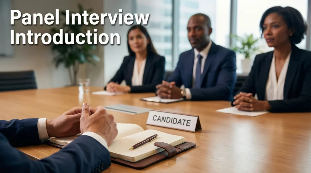 Panel Interview Introduction