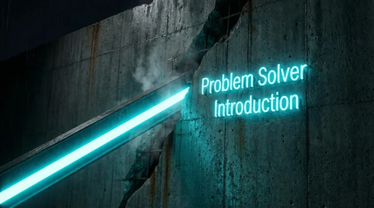 Problem Solver Script (Consultative Introduction)