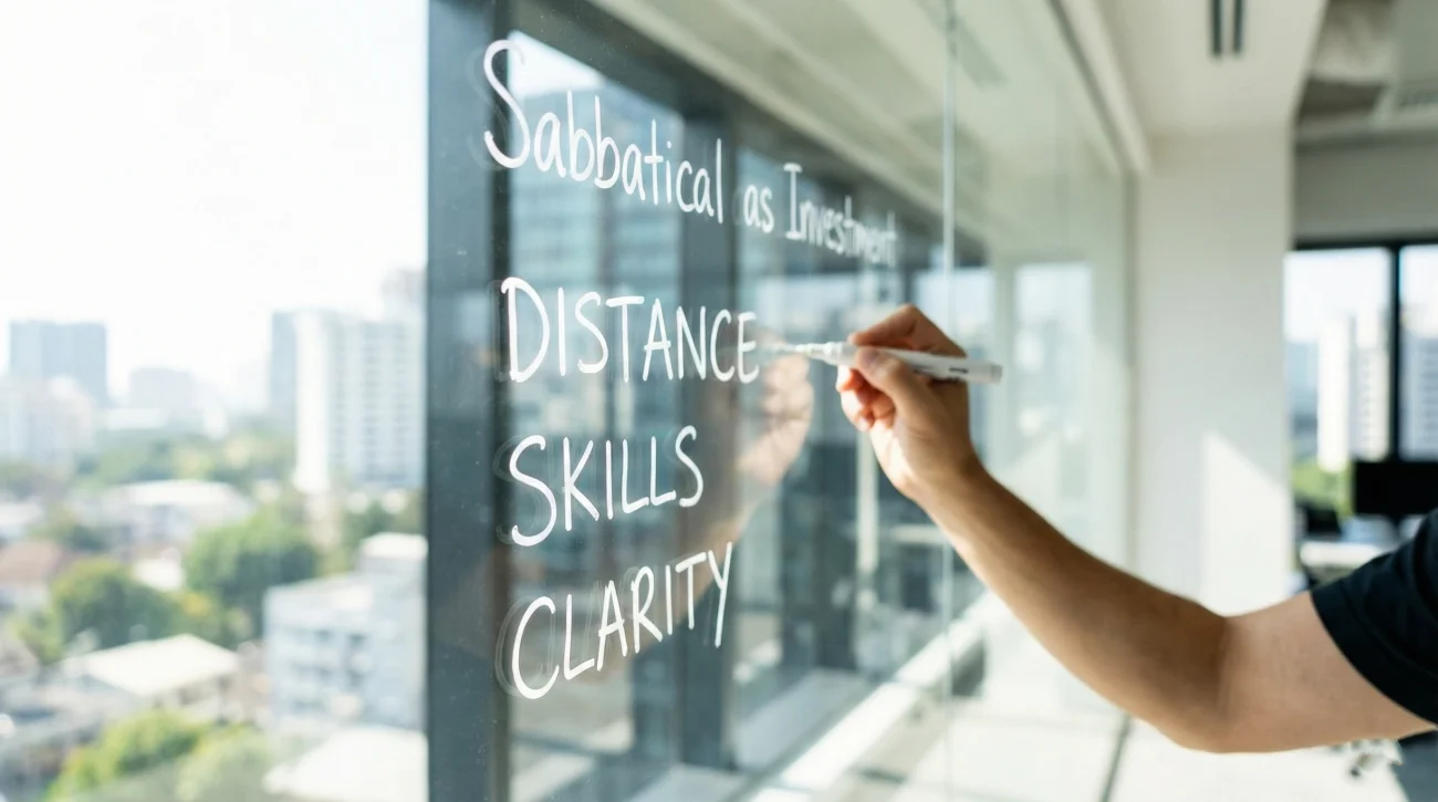 Sabbatical Career Investment Benefits