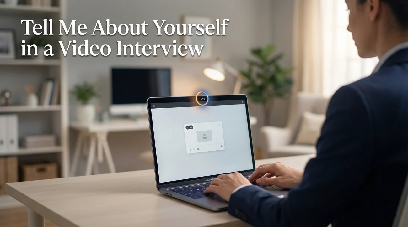Tell Me About Yourself In A Video Interview