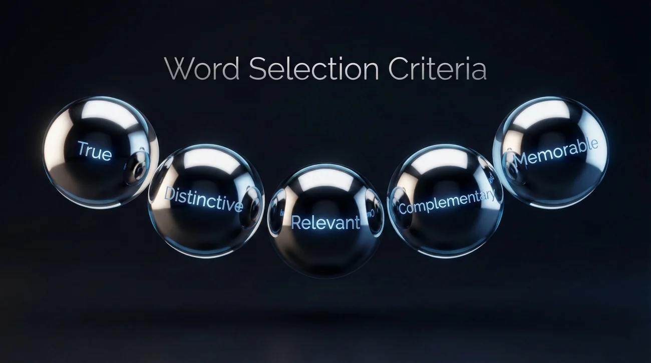 Criteria For Choosing Descriptive Words In Interview