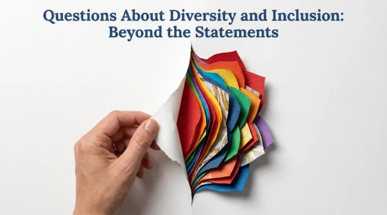 Questions About Diversity and Inclusion (Beyond the Statements)