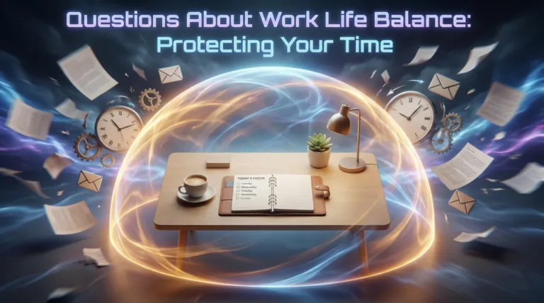 Questions About Work Life Balance (Protecting Your Time)