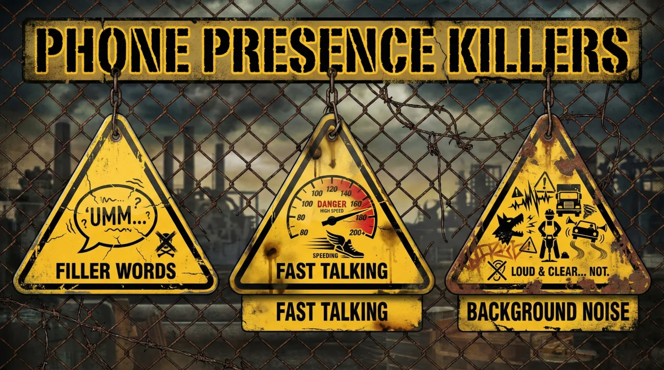 Common Mistakes That Kill Your Phone Presence Warning Signs