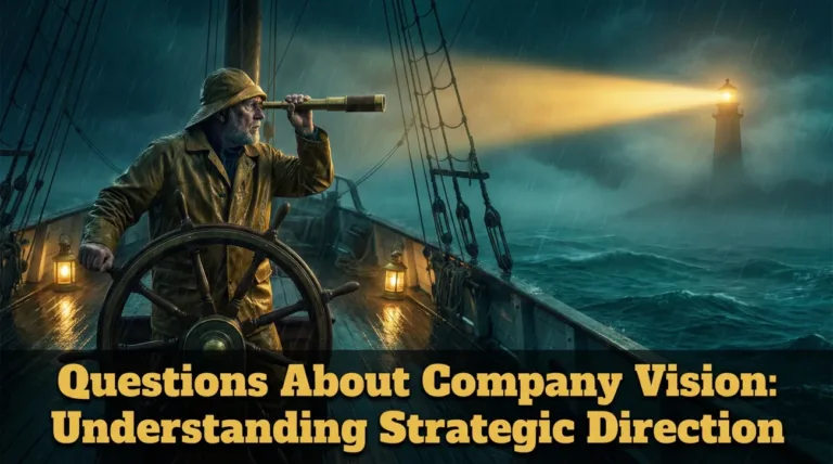 Questions About Company Vision (Understanding Strategic Direction)