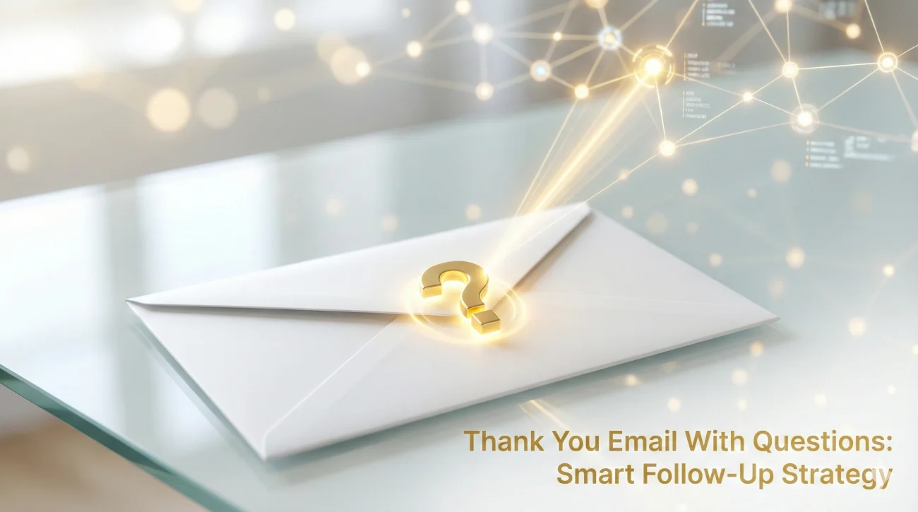 Thank You Email With Questions