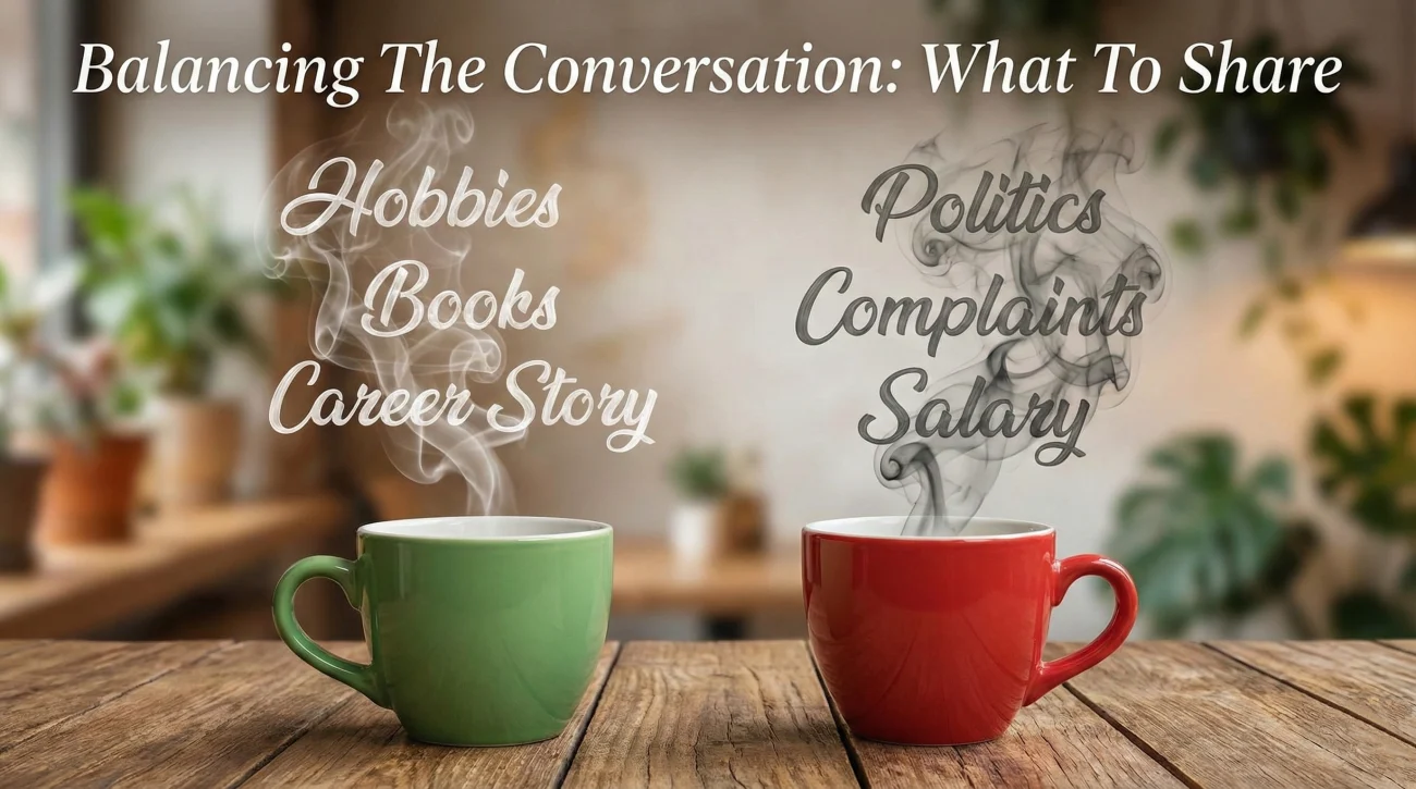 Safe Vs Unsafe Topics For Coffee Chat Interviews