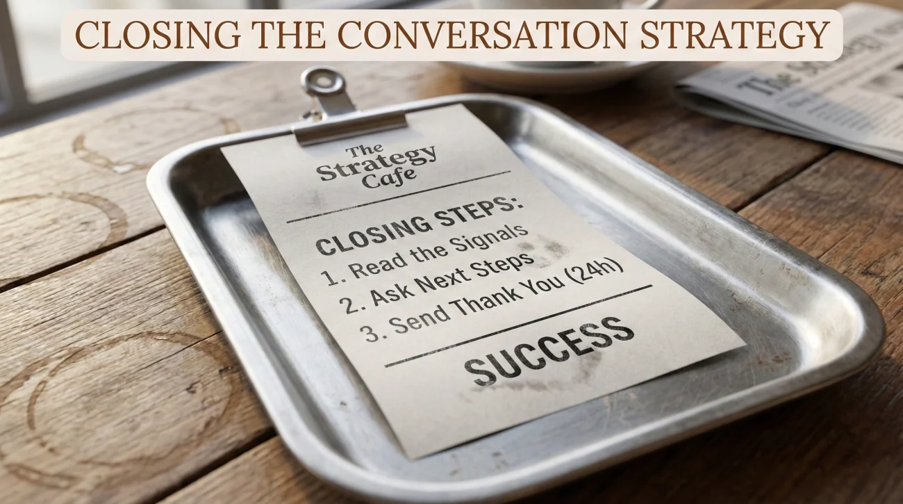 Steps To Close A Coffee Interview Effectively