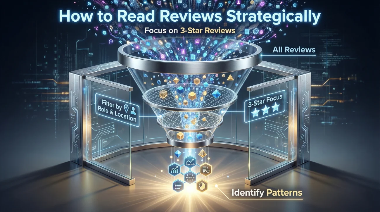 Strategy For Filtering And Analyzing Glassdoor Reviews Effectively