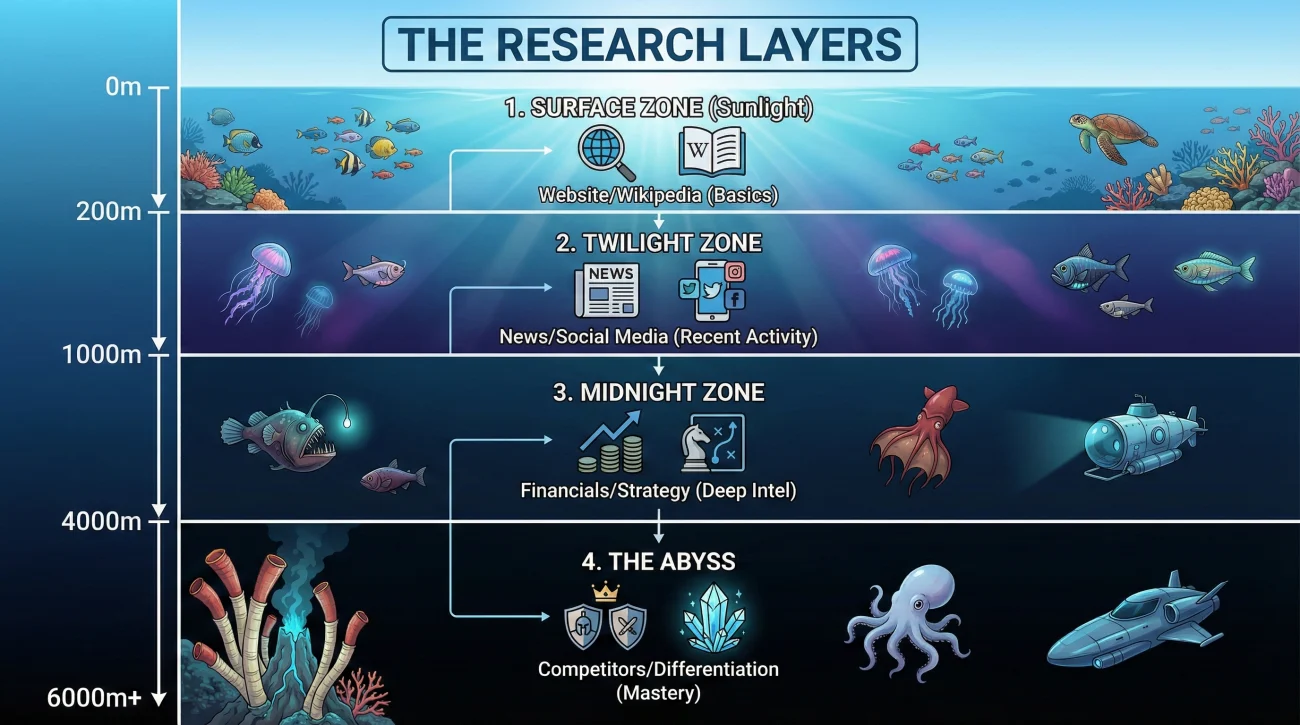 The Four Layers Of Company Research Ocean Zones