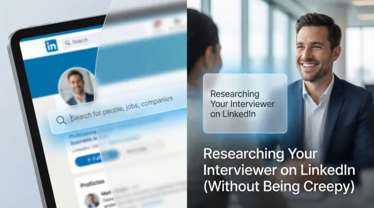 Researching Your Interviewer on LinkedIn (Without Being Creepy)