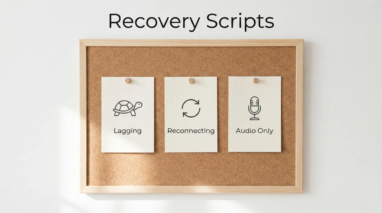 Key Scripts To Use When Experiencing Technical Difficulties