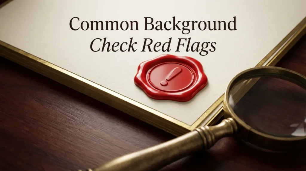Background Check Red Flags