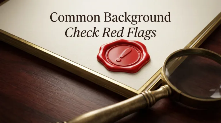 Common Background Check Red Flags (And Explanations)
