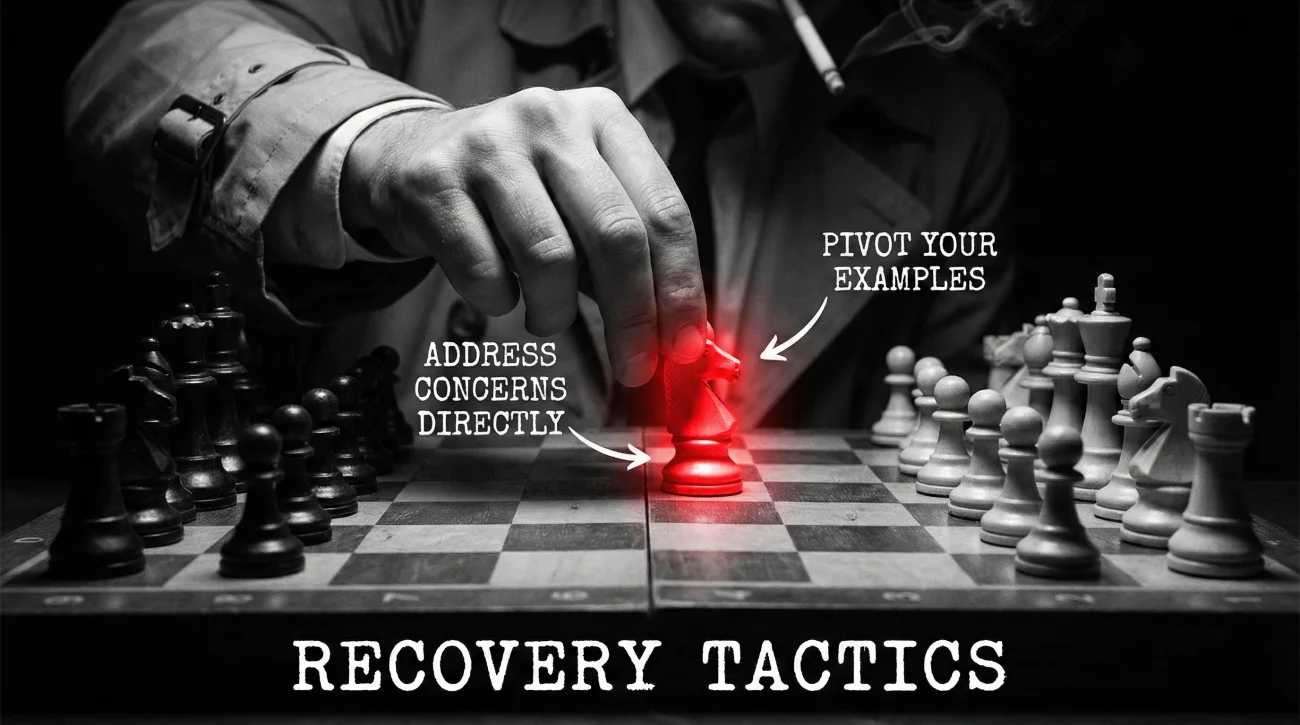 Strategic Tactics To Recover From A Bad Interview While It Happens