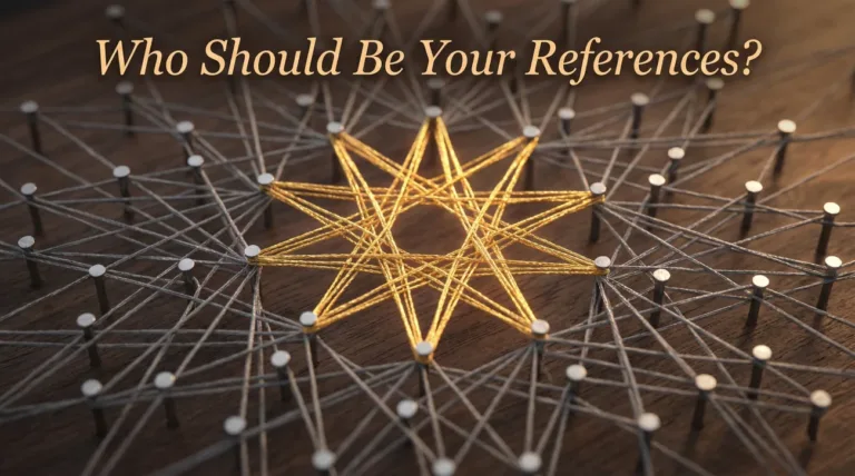 Who Should Be Your References? (Selecting the Best)