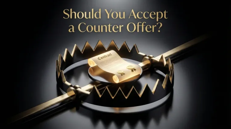 Should You Accept a Counter Offer? (Statistics)